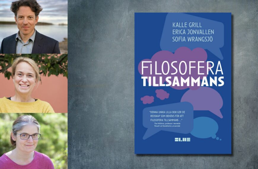 10 OKTOBER BOKSEMINARIUM ZOOM I Filosofera tillsammans