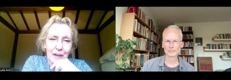 Den fransk-israeliska praktikern Lydia Amir undervisar vid filosofiska institutionen vid Tufts University, Boston, USA. Foto: Dialogos